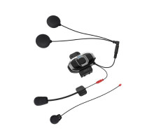 Sena SF4 Інтерком мотоциклетний Bluetooth 4.1 з радіо FM універсальний набір мікрофонів швидке кріплення 1200м чорний