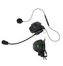 Sena SMH5 Інтерком Мотоциклетний Bluetooth 3.0 до 700м з мікрофоном на дужці та швидким кріпленням (1 комплект) Чорний