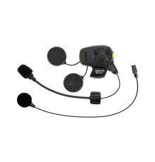 Sena SMH5FM Інтерком мотоциклетний Bluetooth 3.0 до 700м з радіо FM та універсальним набором мікрофонів 2 комплекти чорний
