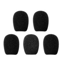 Sena кришкаки ганчіркові для мікрофону інтеркомів 20s, smh10r, smh5, 3s, sph10, 10c, 10s (5 шт.) чорний