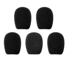 Sena кришкаки ганчіркові для мікрофону інтеркомів 20s, smh10r, smh5, 3s, sph10, 10c, 10s (5 шт.) чорний