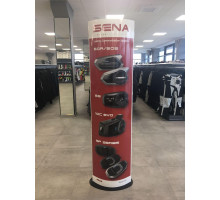 Sena Stojak Рекламний 50R/S, 5S, 10C EVO, SF Висота 200 см Чорний