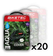 Biketec Aquatec Чохол для мотоцикла Водонепроникний Розмір S Чорно-сірий