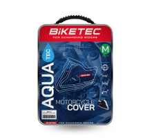 Biketec Aquatec Покриття Водонепроникне для Мотоцикла 20 шт XL Чорний/Сірий