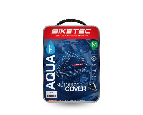 Biketec Aquatec Чохол для мотоцикла Водонепроникний Розмір M Чорно-сірий
