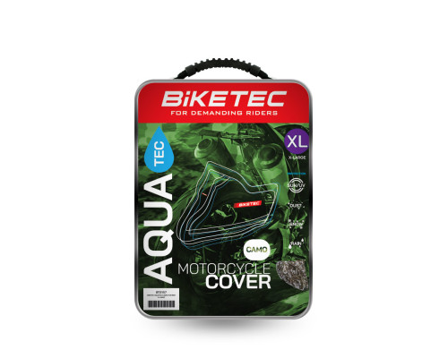 Biketec Aquatec Чохол для мотоцикла Водонепроникний XL Камуфляж Chopper