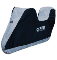 Oxford Aquatex чохол водонепроникний для мотоцикла з місцем для центрального кофра розмір M чорний/сірий