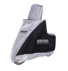 Oxford Aquatex Scooter Highscreen Чохол водонепроникний для скутера з високим склом універсальний сірий/чорний