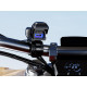 Biketec Gniazdo USB Quick Charge Power Delivery для мотоцикла SAE на кермо Чорний