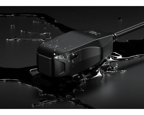 Biketec Gniazdo USB Quick Charge Power Delivery для мотоцикла SAE на кермо Чорний