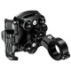 Biketec R9-Clip-Damper тримач для телефону антивібраційний швидкознімний для керма або дзеркала чорний