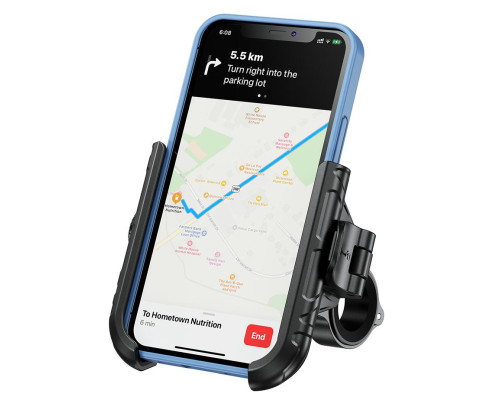 Biketec R11-Clip тримач для телефону швидке кріплення на кермо чорний