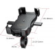 Biketec R13W тримач для мотоцикла з бездротовою зарядкою USB QC чорний