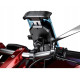 Biketec R15W-PD тримач для мотоцикла з індукційною зарядкою для телефону чорний