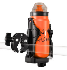 Biketec UBH3 тримач для пляшки/термоса для мотоцикла, скутера, велосипеда чорний