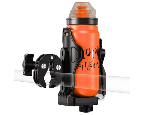Biketec UBH3 тримач для пляшки/термоса для мотоцикла, скутера, велосипеда чорний