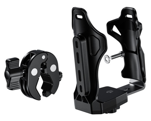Biketec UBH3 тримач для пляшки/термоса для мотоцикла, скутера, велосипеда чорний