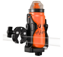 Biketec UBH3 тримач для пляшки/термоса для мотоцикла, скутера, велосипеда чорний