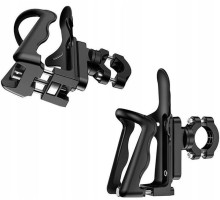Biketec UBH1 тримач для пляшки/термоса для мотоцикла, скутера, велосипеда чорний