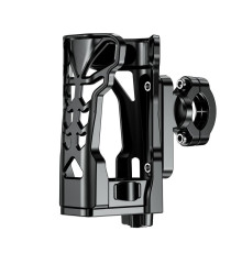 Biketec UBH2 тримач для фляги/пляшки/термоса з LED-діодом для мотоцикла, скутера, велосипеда чорний