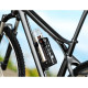 Biketec UBH2 тримач для фляги/пляшки/термоса з LED-діодом для мотоцикла, скутера, велосипеда чорний