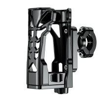 Biketec UBH2 тримач для фляги/пляшки/термоса з LED-діодом для мотоцикла, скутера, велосипеда чорний