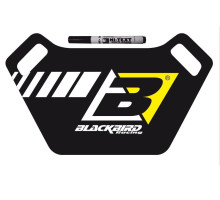 Blackbird Pit Board Інформаційна Таблиця для Гонщика з Фломастером Чорний