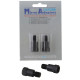Oxford Adapter для дзеркал універсальних Reverse 10mm-8mm (8mm в лівому дзеркалі - ліве різьблення) 2 шт. Чорний