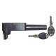 Tecnium Vicma замок для сховища Aprilia Amico, Area 51, Leonardo, Pegaso, Rally, RS, Scarabeo, SR 50-650 1994-2005 чорний