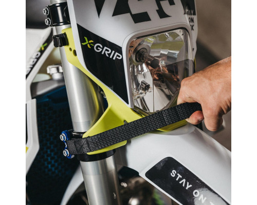 X-grip передній ремінь для витягування мотоцикла з гвинтами KTM/GasGas/Husqvarna/Beta помаранчевий