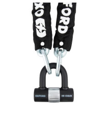 Oxford HD Chain Lock ланцюг протиугінний 9.3мм x 1.0м чорний