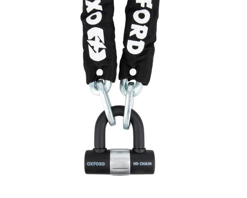 Oxford HD Chain Lock ланцюг протиугінний 9.3мм x 1.0м чорний