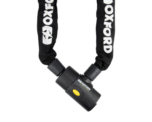 Oxford Alarm Chain 10 ланцюг протиугінний з сигналізацією 10мм x 2м чорний