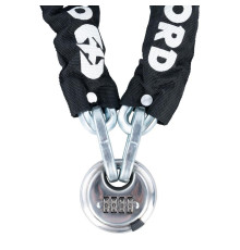Oxfordланцюг захист від крадіжки z k??dk? na szyfr 9.5mm x 1.5m