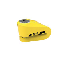 Oxford Alpha XD14 блокада дискових гальм, штифт 14мм, жовтий