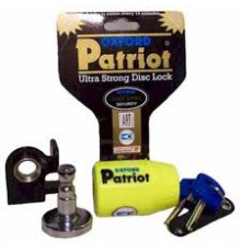 Oxford Patriot блокада диска гальмівного жовтий флуо