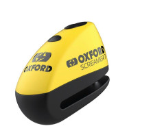 Oxford Screamer XA7 блокування диска гальма з сигналізацією штир 7мм чорний/жовтий флуо