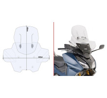Givi Airflow Регульоване вітрове скло HONDA Forza 750 2021 Прозоре