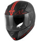 Givi J.04 дитячий інтегральний шолом чорний з червоним 50