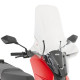 Givi 2024 вітрове скло прозоре 81,5x64,5 см для Seat Mo 125 2022-2023 / Silence S01 2022-2023