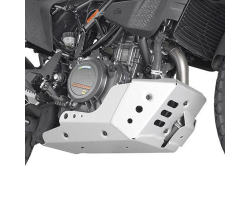 Givi, 390 Adventure, алюмінієвий захист картера, для KTM, 2020-2021, сріблястий