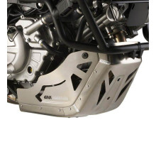 Givi, алюмінієвий захист масляного піддону, для Suzuki DL 650 V-Strom L2-L3-L4 (2011-2016) DL 650 V-Strom (2017-2021), сріблястий