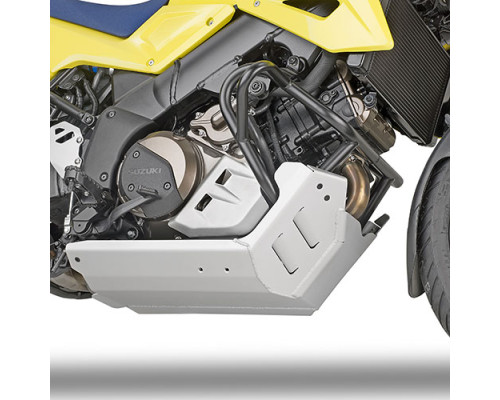 Givi, алюмінієвий захист картера, для Suzuki V-Strom 1050 XT, 2020-2023, сріблястий