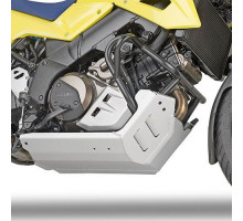 Givi, алюмінієвий захист картера, для Suzuki V-Strom 1050 XT, 2020-2023, сріблястий