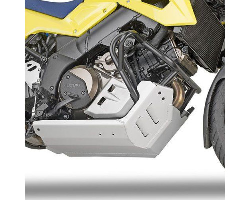 Givi, алюмінієвий захист картера, для Suzuki V-Strom 1050 XT, 2020-2023, сріблястий
