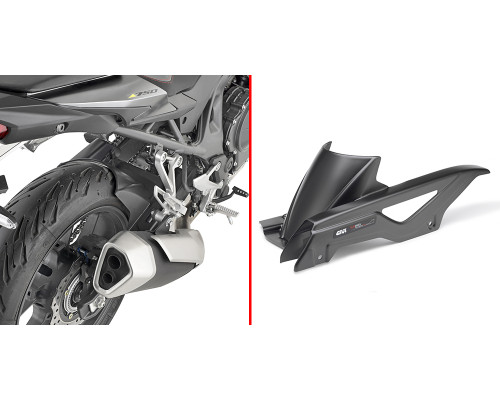 Givi CB 750 Hornet Брудозахисний Ковпак Задній для HONDA 2023 Чорний