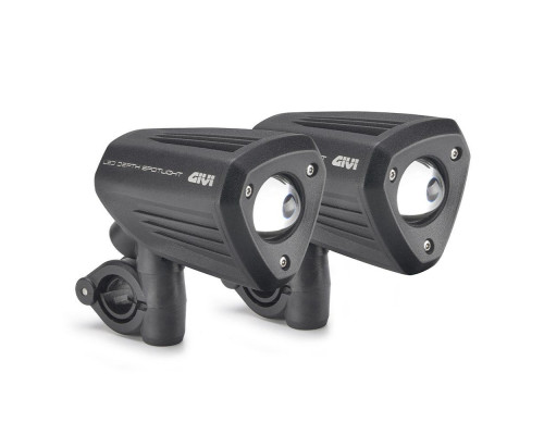 Givi додаткові передні галогени LED 2x25W IP68 чорний