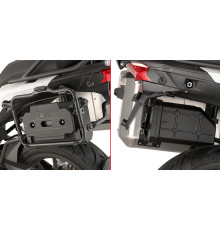 Givi S250 Комплект монтажний для стійки PL/PLR/CAM - Benelli TRK502/Triumph Tiger 800 Чорний