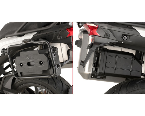Givi S250 Комплект монтажний для стійки PL/PLR/CAM - Benelli TRK502/Triumph Tiger 800 Чорний