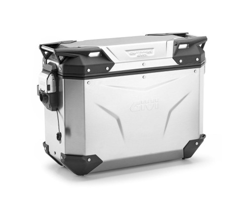 Givi Trekker Outback Evo Smart Бічний Кофр Алюмінієвий 37л Сріблястий